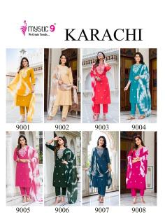 Mystic9 karachi vol 9 kurti wholesaler price